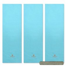 Songwol 松月 arnaldo bassini運動毛巾 3入+純棉美容毛巾 橄欖綠, 藍色, 1套