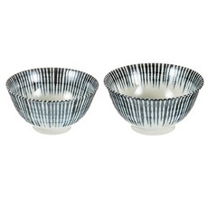 Minoya 日式單人陶瓷碗組, 混色, 飯碗+大碗