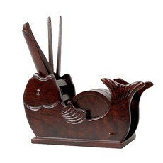 Ward Mall 喪服烏木魚形桌組合茶几和茶几套組, 混色, 1套