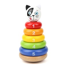 ToP BRIGHT 特寶兒 貓彩虹環, 混色, 1個