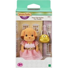 Sylvanian Families 森林家族 家庭 6004 小鎮女孩玩具貴賓犬圖, 1套