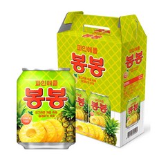 해태htb 파인애플 봉봉, 238ml, 12캔