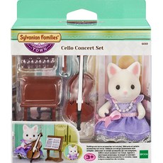 Sylvanian Families 森林家族 家庭 6010 城鎮大提琴音樂會人物, 1套
