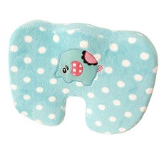 Sunheeshop 大象刺繡圓點U形姿勢調整坐墊, 混色
