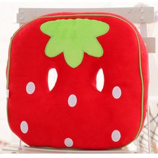 Sunheeshop 印花姿勢調整坐墊, 紅草莓