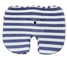 Sunheeshop 印花U形護臀坐墊, 灰色的