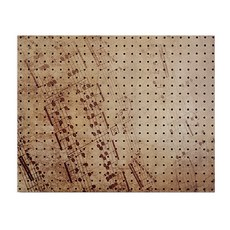 Anbicomer室內裝飾打孔板 淡色樂譜 灰色, 1個