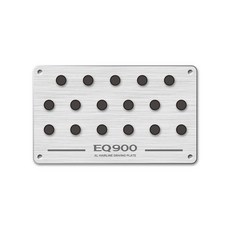 카컴 AL HAIRLINE 드라이빙플레이트 실버 제네시스 EQ900, 1개