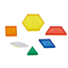 edx 艾迪客 透明厚框六形六色板, 混色