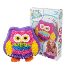 Girl Styles自己製作靠墊 貓頭鷹, 混色