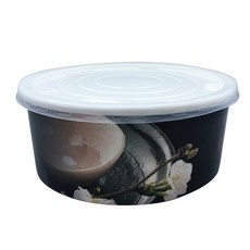 투고팩 퓨전용기 200p + 불투명 뚜껑 200p 세트 1300CC, 1세트
