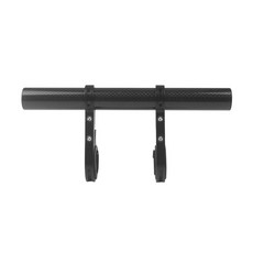 BIKEIN BIKEIN自行車碳纖維雙倍延長支架擴充架, 黑色的, 1個