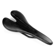 바이크인 자전거 P10S 탄소섬유 가죽 초경량 MTB용 안장, Black, 1개