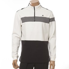 GREENJOY 男款千鳥紋拼色拉鍊T恤 GF17KL52M W1 2入