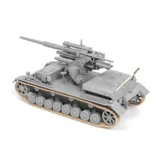 DRAGON 1/35 88mm FlaK 36 auf Pz.Kpfw.4 Ausf.H (Smart Kit)坦克模型, 1個
