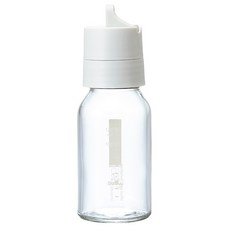 HARIO 好璃奧 一鍵式醬料瓶 白色 ODB-120-PGR, 120ml, 1個