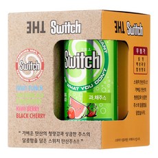 THE Switch 碳酸果汁 237ml 4 款, 1套