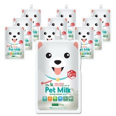닥터케이 프리미엄 펫밀크, 우유, 150ml, 10개