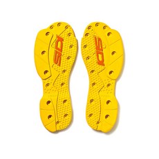 시디 SMS SUPERMOTO SOLE 부츠액세서리 세트 CF 2 SRS 전용, 노란색