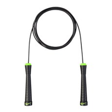 NIKE Fundamental競速跳繩 AC4196023, 黑+綠