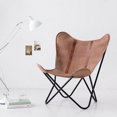 마켓비 PECRE 나비의자 PC0052CH, 혼합 색상, 1개