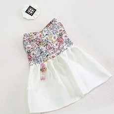 Hands&Dog Liberty Luxury小狗韓服 女童用, 象牙