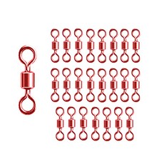 CHALLION SW 02 強力不鏽鋼 紅色轉環, 1個