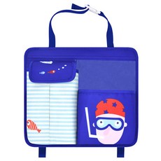 앤티스 차량용 터치스크린 좌석 가방, 1개, 잠수부