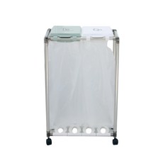 Living Happy Cling 分離箱 2P, 開心果+白, 1組