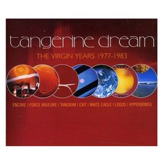 TANGERINE DREAM - THE VIRGIN YEARS 1977~1983 유럽수입반, 5CD