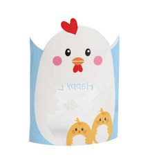 피크닉하우스 병아리 pet 3단접이 선물상자, 혼합 색상, 10개입