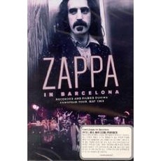 FRANK ZAPPA - FRANK ZAPPA IN BARCELONA DVD EU수입반, 1CD