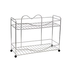 CP 多用途桌上置物架 2層, 銀色, 1個