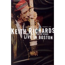 KEITH RICHARDS - 키스 리처즈 라이브 인 보스톤 93 DVD EU수입반, 1CD