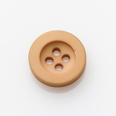 HR大鈕扣 夏洛特霧面鈕扣 15mm, 單一顏色, 12個