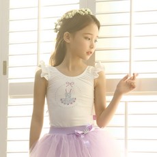 BALLET KIDS 女童芭蕾印花無袖上衣 CP_B900