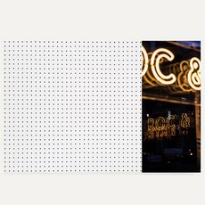 街頭霓虹 居家裝飾洞洞板 900x600mm, 1個