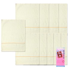 Songwol 松月 竹手巾10p+清新浴巾粉色, 淡黃色, 1套