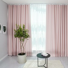 Home in Home Soft 3層遮光套組, 粉色的