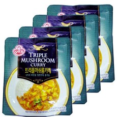 OTTOGI 不倒翁 綜合菇咖哩調理包, 250g, 4包