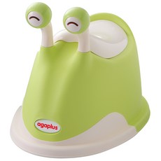 agaplus 蝸牛造型孩童便盆椅, 綠色