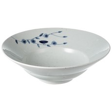 여기담기 여경란 청화 샐러드 볼 중, 매화, 1개