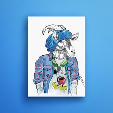 콜렉션플러스 디즈니 크리에이이티브 미키 17044 포스터