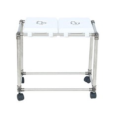 LIVING HAPPY Klean 白色迷你分類垃圾桶 2入, 混色, 1個