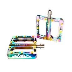 iguana DHSPORTS 280-3 Titanium Axle Rainbow MTB 自行車踏板, 彩虹