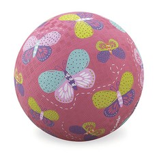 크로커다일크릭 공기주입식 플레이볼 5인치, 나비 핑크, 1개