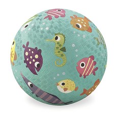 크로커다일크릭 공기주입식 플레이볼 7인치, 물고기, 1개