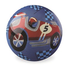 크로커다일크릭 공기주입식 플레이볼 4인치, 레이싱 카, 1개