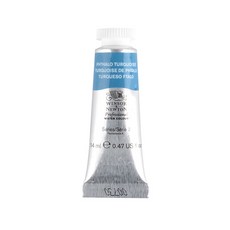 WINSOR&NEWTON 溫莎牛頓 Artists水彩顏料 S2 Phthalo Turquoise, 14毫升, 1 種顏色