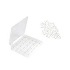 縫紉線軸+外殼套組, 混色, 1套